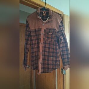 West Louis Plaid Shirt Jacket
